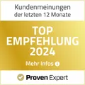 ProvenExpert Top-Empfehlung 2024 der Klinik am Seestern