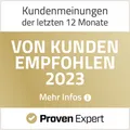 ProvenExpert Von Kunden empfohlen 2023 der Klinik am Seestern